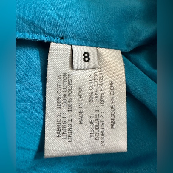 Proenza Schouler White Label Cropped Tweed Jacket Blue size 8 - Picture 11 of 13